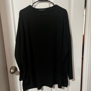 Women's Black Torrid Long Sleeve Top
